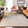 Premium Machine Washable Cerrito AMF601 Taupe Round Rug