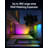 Lumary Smart Outdoor Led Light Bar, RGBAIWW Color Changing Wall Washer Lights, IP65 Backyard Ambient Floodlights Landscape Lighting for Room/Garden/Halloween/Christmas, APP&Voice Control