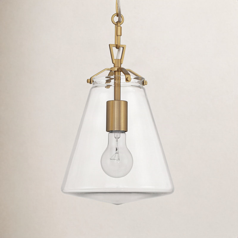 Blair 1 - Light Bell Pendant, Gold