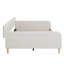 Upholstered Daybed With Support Legs-1330007660
