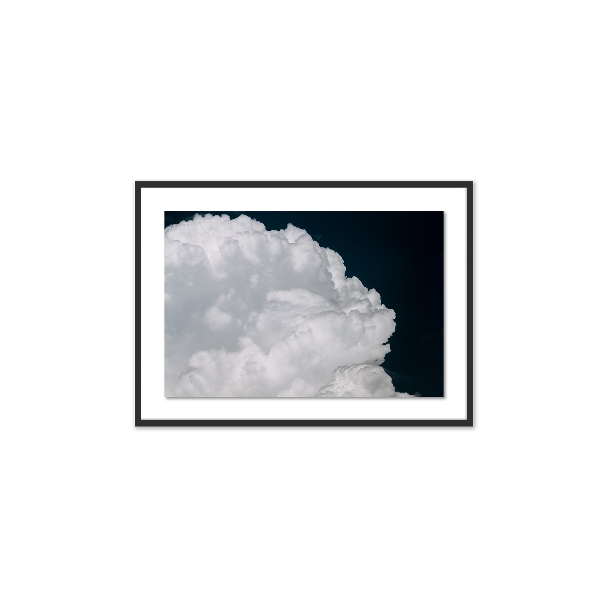 Cumulus by Michael Schauer, Black, 29" H x 40" W x 2.5" D