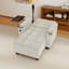 Chaise Logan de 28 po, canapé-lit avec dossier réglable, ports USB, porte-gobelet, table d'appoint pivotante et rangement-129873656