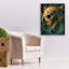 Toile épique Graffiti «AfterLife Lion» par Ann Klee, 26 po x 34 po-117053716