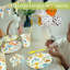 Ensemble de vaisselle jetable pour 24 personnes