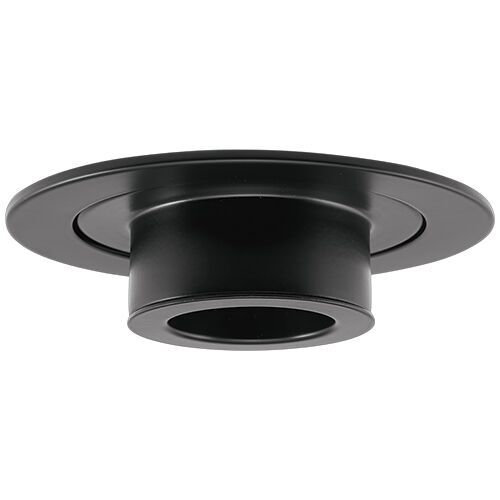 Garniture encastrée réglable 4", Noir