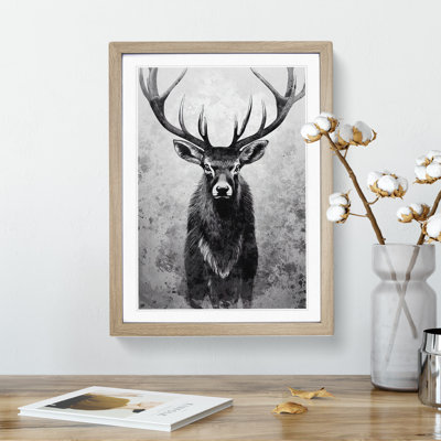 View Of The Stag No.2 - Single Picture Frame Print