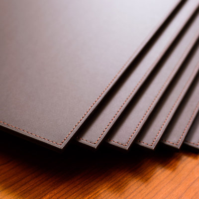 Raglin Faux Leather Desk Pad