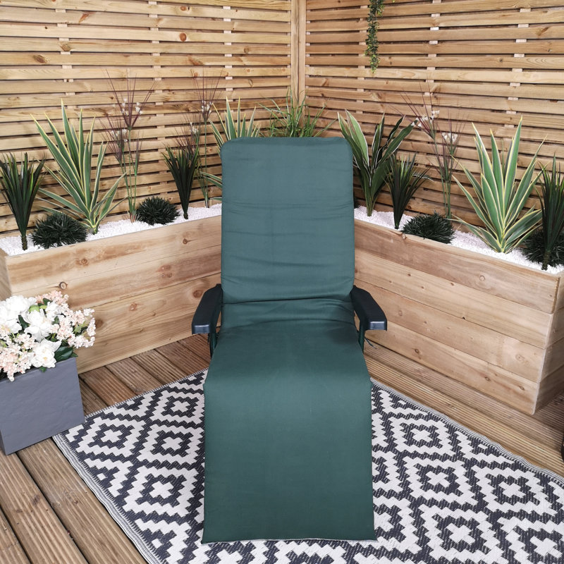 Chalanda Metal Outdoor Lounge Chair