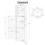 Ottavia Freestanding Linen Cabinet