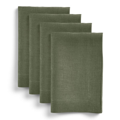 Diana - 100% Pure Linen Dinner Napkins