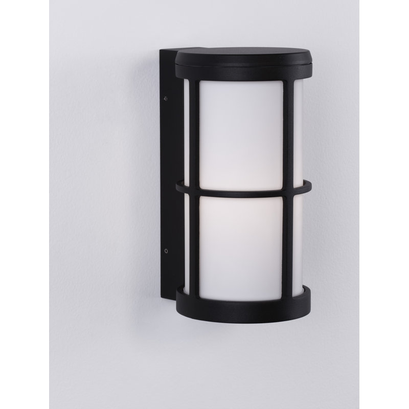 Outdoor Armed Sconce, Black