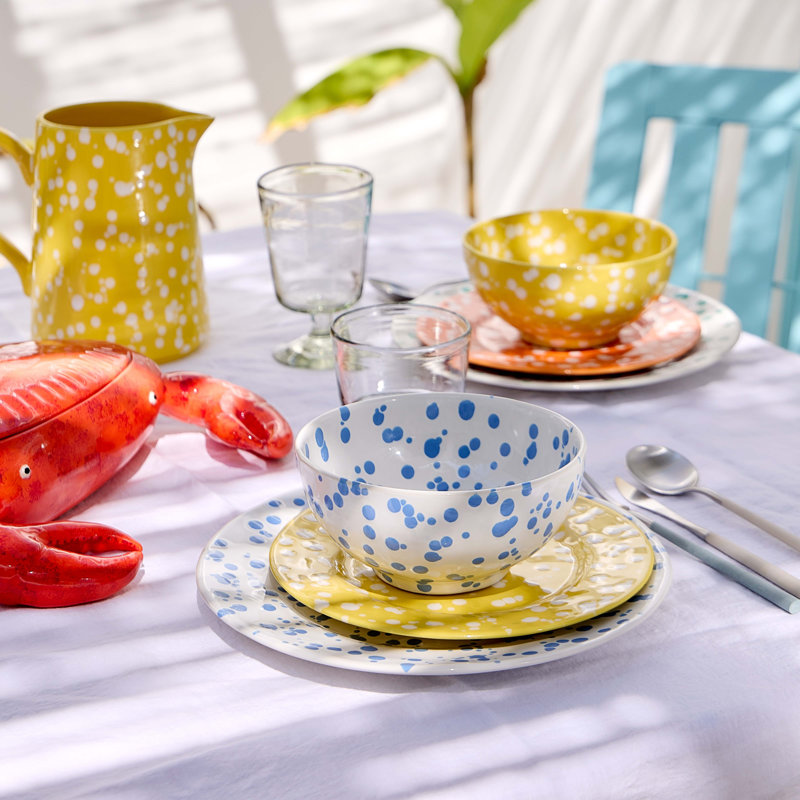 Rafaela Cereal Bowls, Cornflower Blue