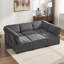 Canapé modulaire modulaire, canapé modulaire en U avec méridienne réversible, canapé modulaire, canapé confortable-1483678289