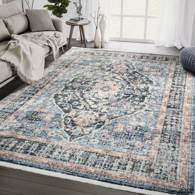 Oriental Indoor Rug, Rectangle 5'3" x 7'6"