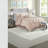 Piece Full Bedding Sets, Polyester Tufted Modern Blush Bedroom Home