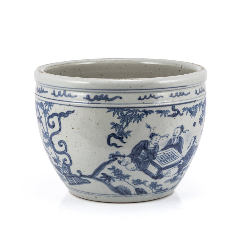 Pot à fleurs en porcelaine Seven Sages