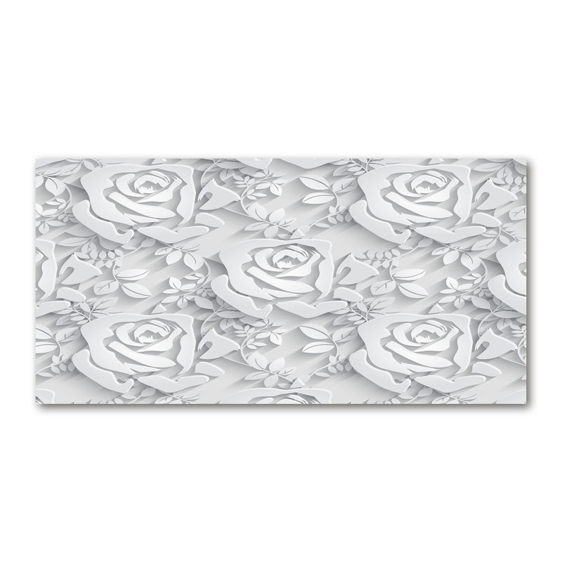 50cm W x 100cm L Glass Peel and Stick Panel