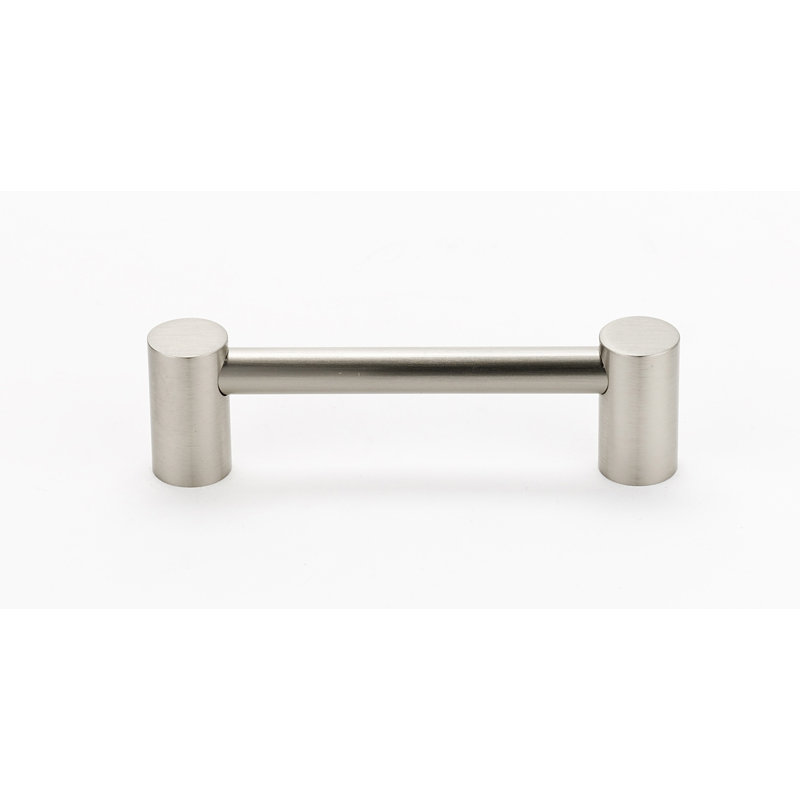Contemporary I Bar / Handle Pull, Satin Nickel, 4"