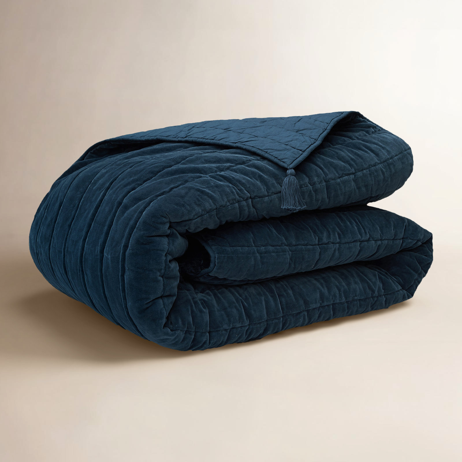 Addi Cotton Comforter Set, Blue