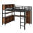 Space-Saving Loft Bed Featuring Built-In Closet, Study Desk, And Organizational Cubes-1655158605