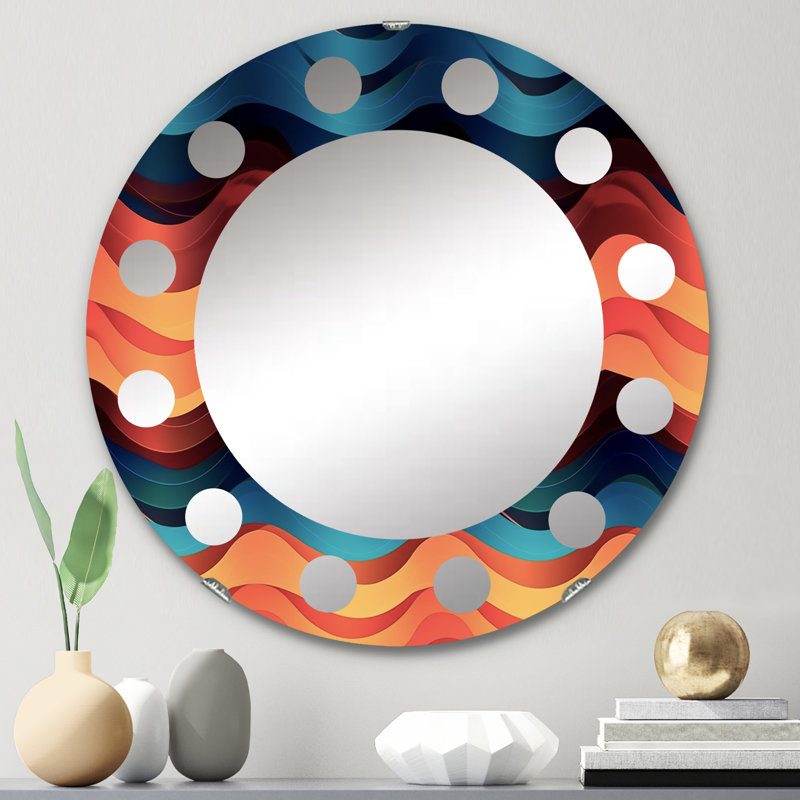 Miroir mural Cheryton, 24 po x 24 po