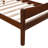 Abbotsholme Wood Low Profile Platform Bed-2031509052