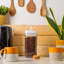 Argon Tableware - Food Storage Containers with Flip Lock Lid - Set of 6-69691709-69691710