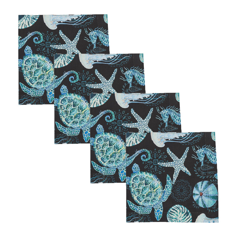 Ensemble de 4 serviettes Amulek