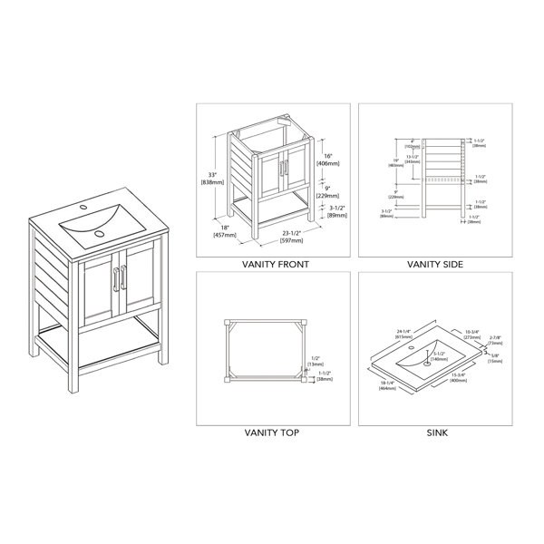 Dimensions du produit