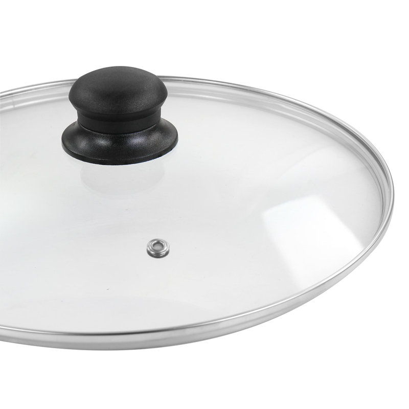 Better Chef 2 qt. Non-Stick Aluminum Saute Pan with Lid