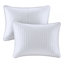 Ensemble de courtepointe 3 pièces blanc double / grand-119922103-119922098