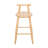 Grove Indoor Rubberwood Barstool, Natural Finished, Set Of 2