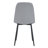 Comfortable Linen-Cotton Dining Chair Set - Six Pieces Integrated Seat And Backrest,Linen-Cotton Material,Modern Home Matching-84889266