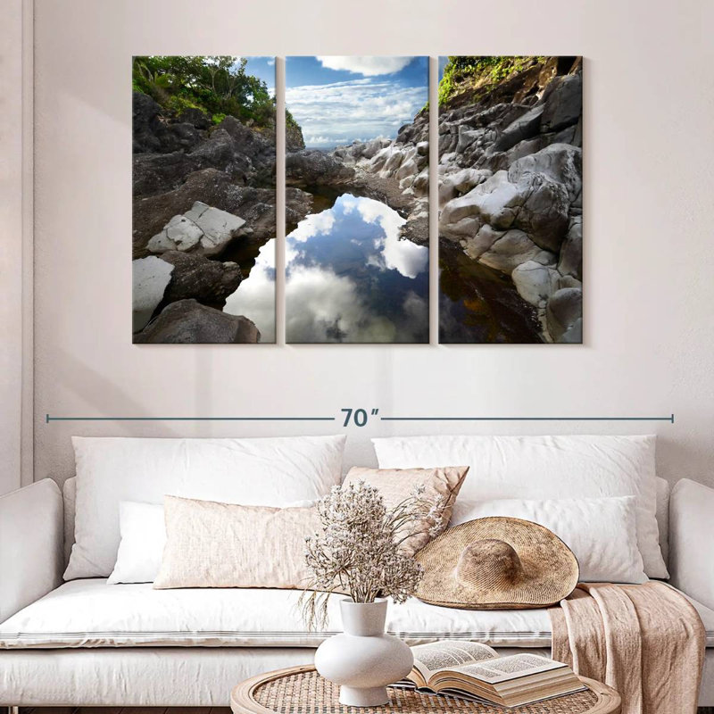 Reflecting Ravine, 32" H x 50" W