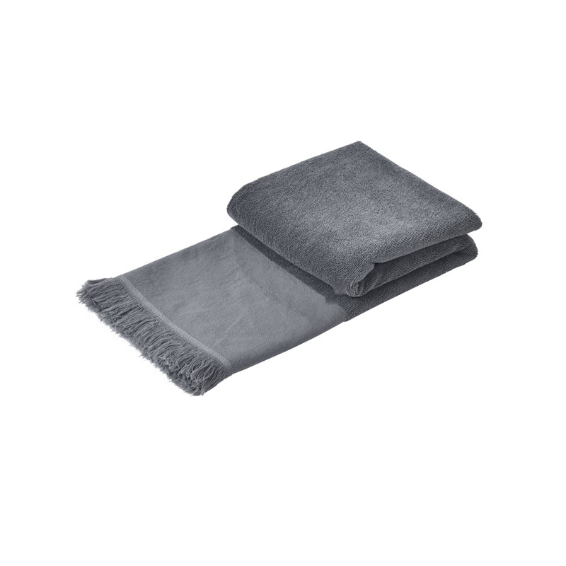 Haider Lightweight Beach Towel, Anthracite