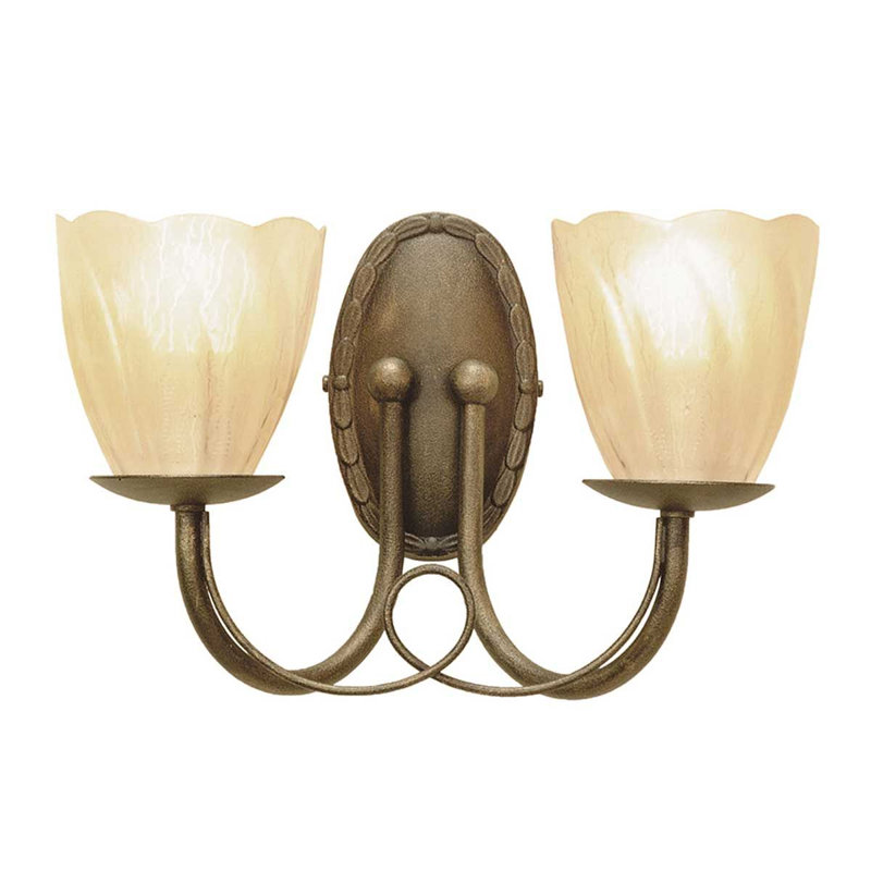 Cline Candle Wall Light, Gold