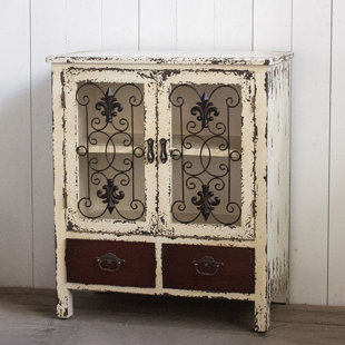 Armoire d'appoint en bois manufacturé rétro