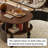 Retro Oval Multi-Functional Storage Coffee Table