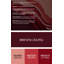Abstrait couleur champ 8 rouge, art mural en métal-39537223