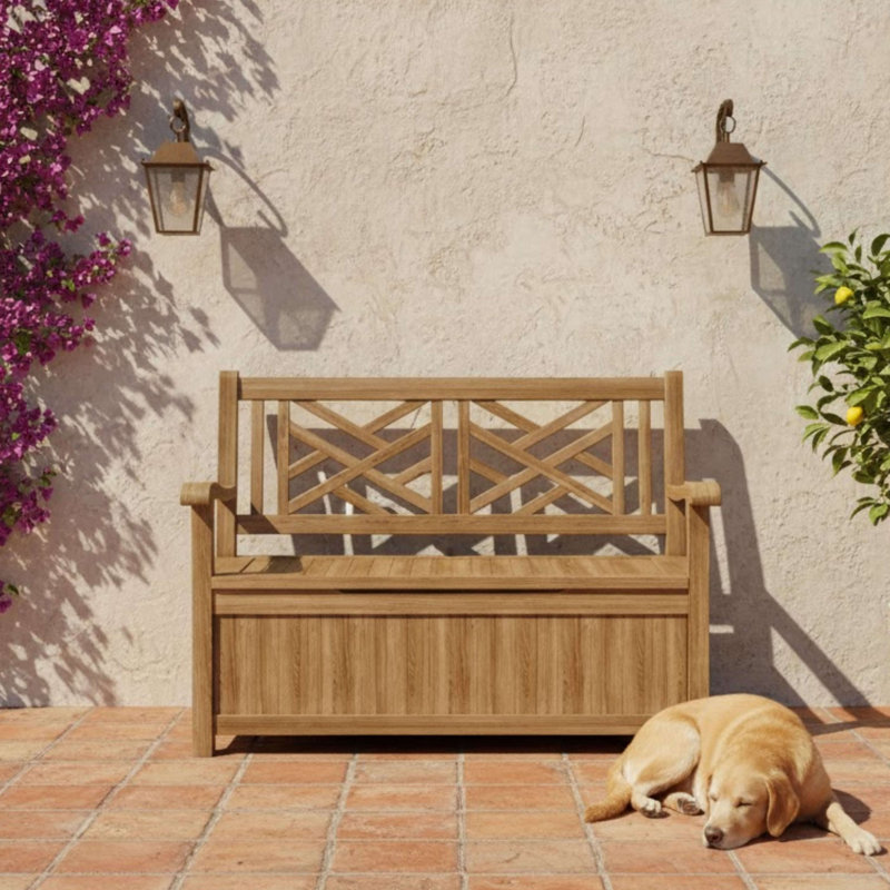 Gregory Outdoor Teak Bench