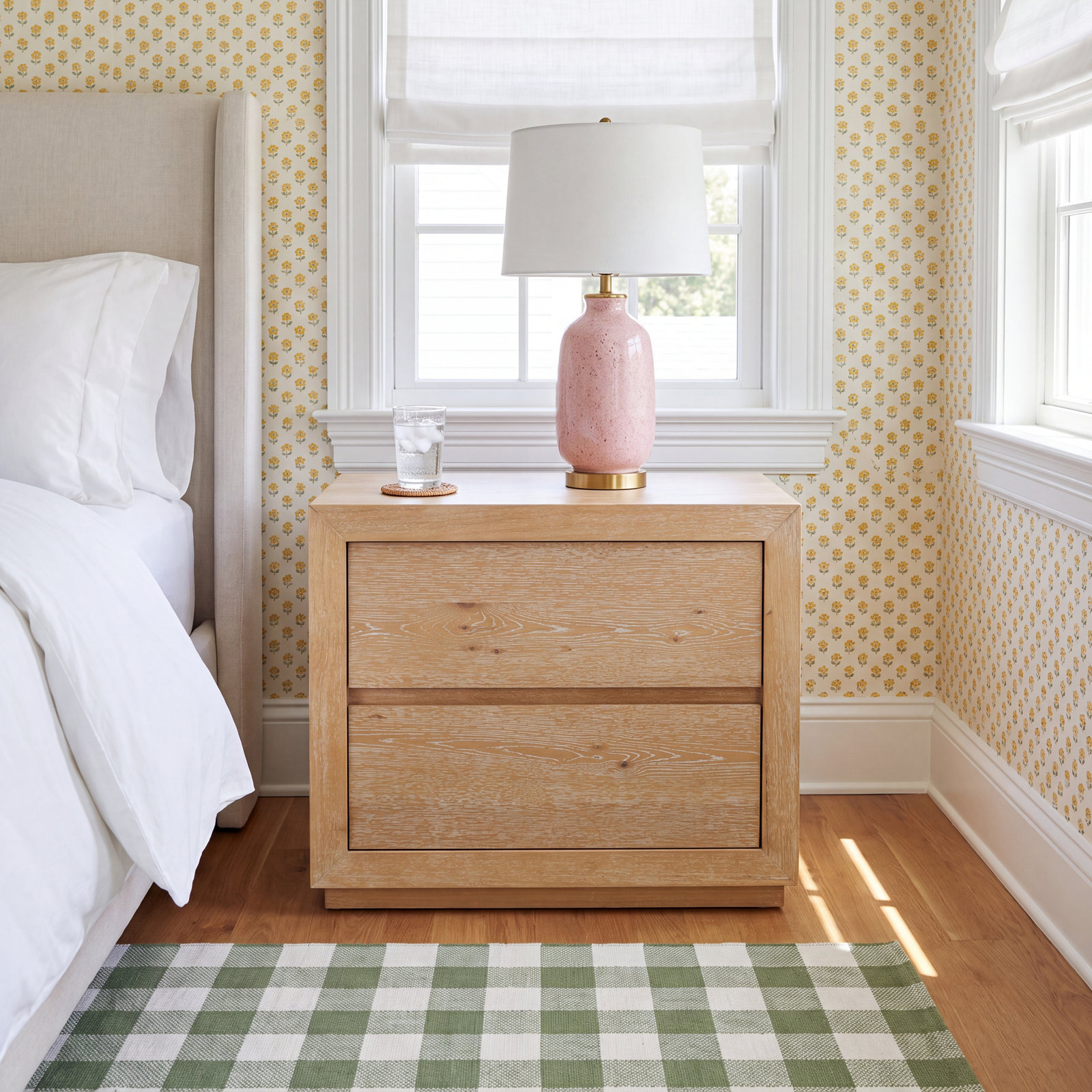 Dawson Two Drawer Nightstand