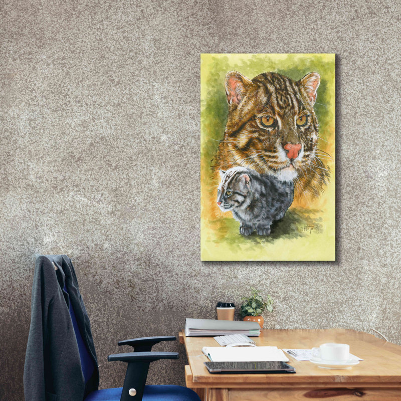 " Persistent " by Barbara Keith, 40" H x 26" W x 1.5" D