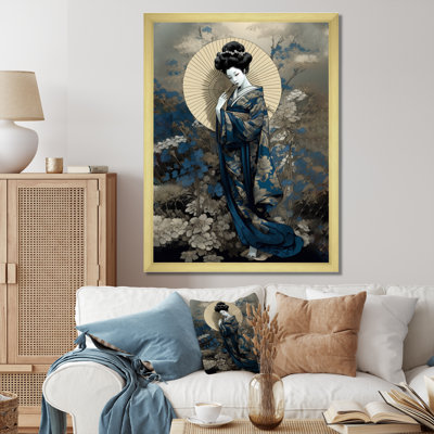 «Elegant Japanese Woman II», impression sur toile