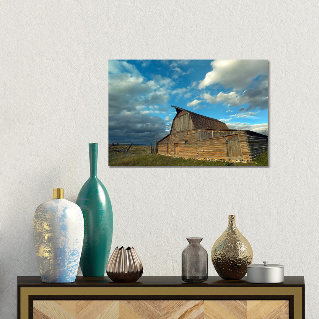Mormon Row Barn, Grand Teton National Park, Wyoming II by Tim Fitzharris - Wrapped Canvas Gallery-Wrapped Canvas Giclée