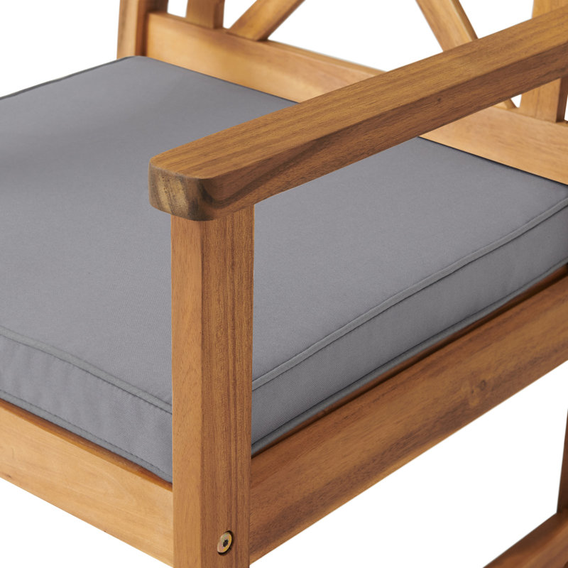 Chaise de patio avec coussins Manchester