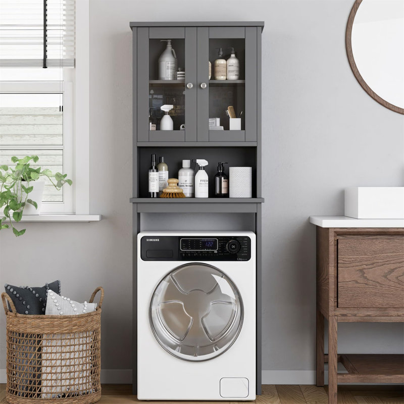 Over The Toilet Storage, Gray