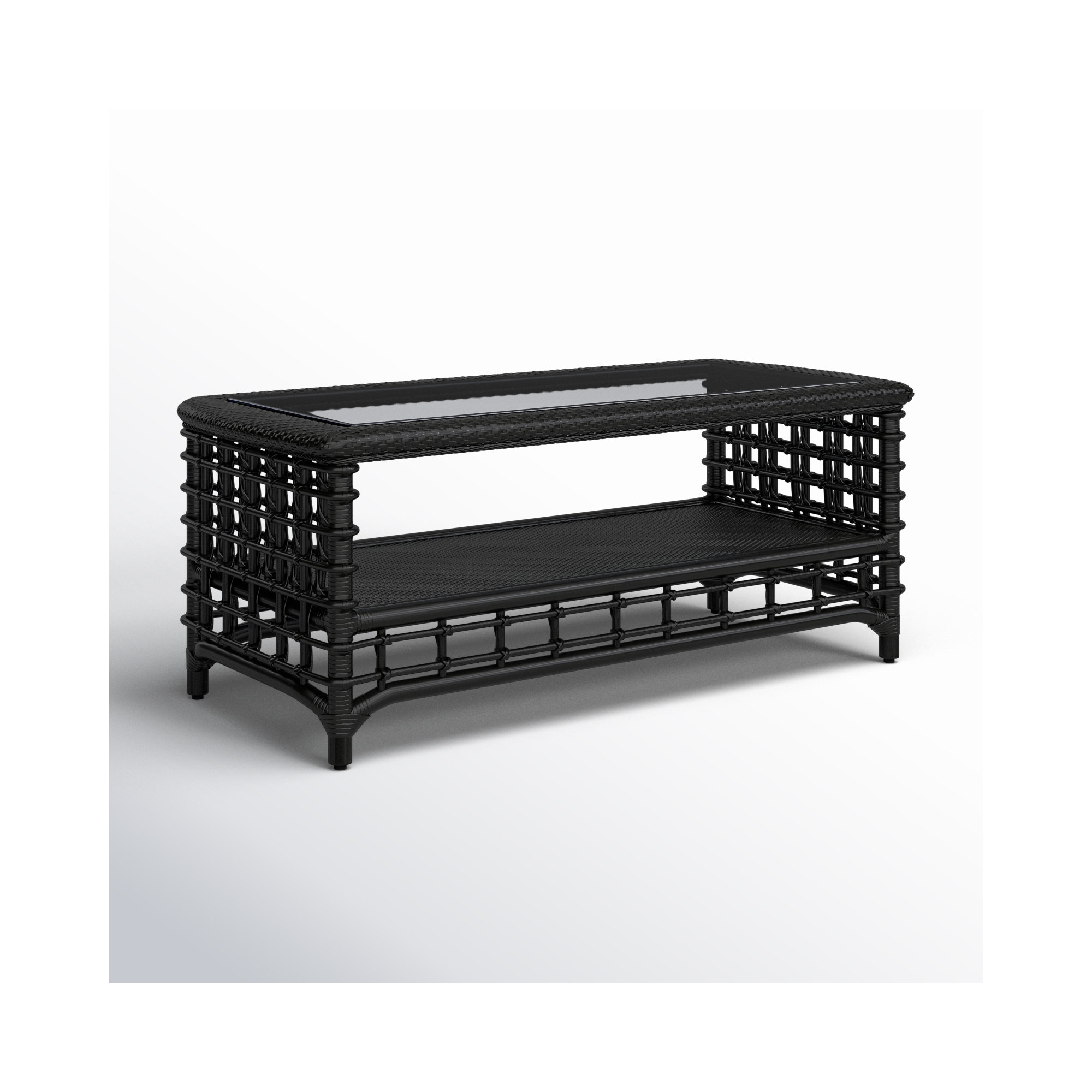 Luca Coffee Table, Antique Black