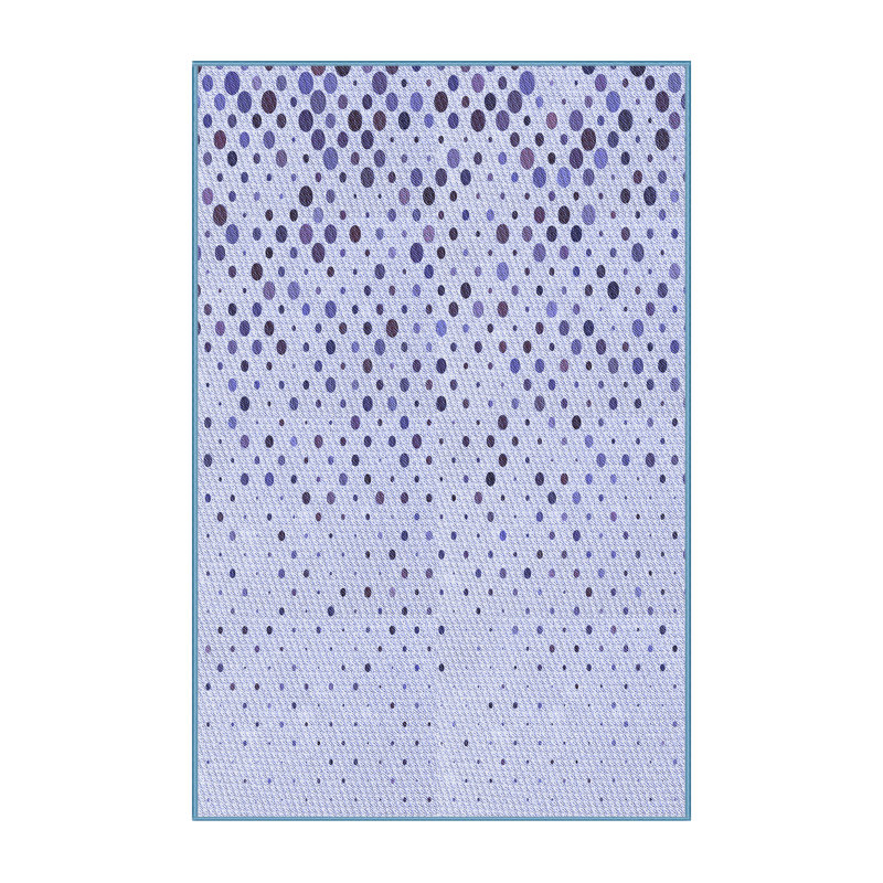 Tapis violet en laine, Rectangle 5 pi x 8 pi