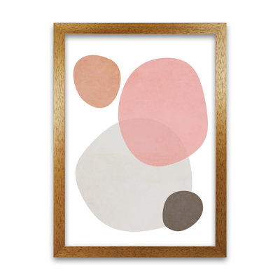 Pink And Grey Nursery A - Print