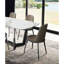 Chaise d'appoint rembourrée de style contemporain-530042031